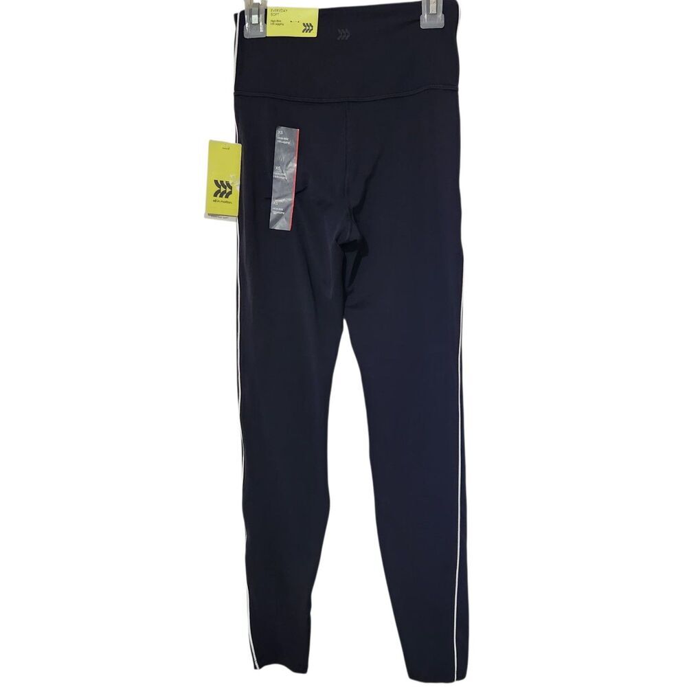 Who What Wear Blue Top And Black Leggings Size XS 2Pcs!! - Picture 4 of 11